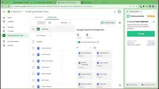 Import Grades From Google Sheets to Google Classroom with Grading Assistant Extension