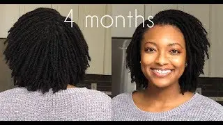 4 Month Starter Microloc Update (Two Strand Twist Locs)