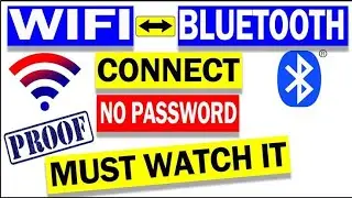 How to Connect WiFi Without Password with Bluetooth