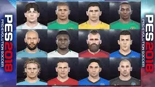 PES 2018 Classic Facepack & Miniface Vol.4 [Collection]