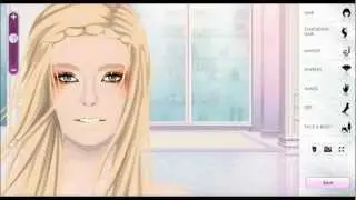 [Stardoll Make-up] Orange Blaze