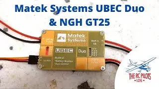 Matek Systems UBEC Duo and NGH GT25 Engine Setup