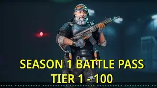 Battlefield 2042 Season One Battle Pass - Tier 1-100 Showcase