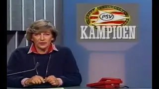 PSV kampioen 1987-1988 huldiging Studio Sport terugblik seizoen 1988