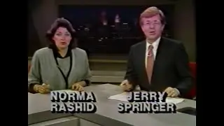 Cincinnati WLWT 5 News Broadcast September 29, 1988 w/Commercials Jerry Springer Norma Rashid