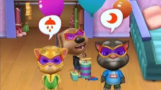 my Talking Tom cat and cute cat Gameplay on Android/iOS Part 11