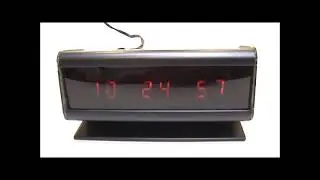 1970's Vintage Ramsey DC-5 Digital Cock Kit MM5314N Fairchild FND 359 Displays