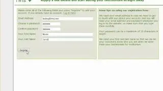 Creating your vouchforthis.com account