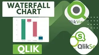 How to Create Waterfall Chart in #qliksense  #qlikview #dataintellinalytics