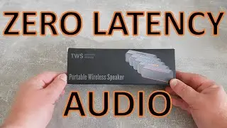 The £16 / $20 Sonkir bluetooth speaker with ZERO latency!