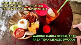 Lalapan Murah Meriah hanya di Warung Buk Diok Lombok Mataram