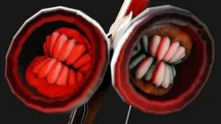 All 4 Endings in Siren Head: Retribution (HARD MODE GAME!)