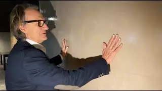 IPER VETRO - Applicazione a rullo su Muro Naturale