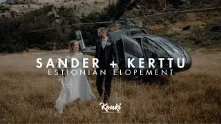 Kouki Weddings Photo & Video NZ | Kerttu & Sander - QT Heli elopement