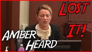 Amber Heard LOSES it in court #AmberTurd
