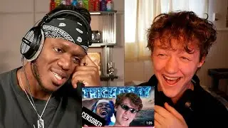 KSI REACTED TO MY SUS REMIX