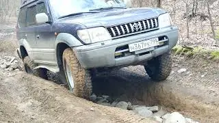промоина на TLC Prado