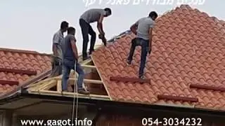 . ייצור ואספקת פנל רעף לגגות עם פוליאוריתן מוקצף. פתרון להחלפת גגות, בניית גגות. גגות פנל רעף