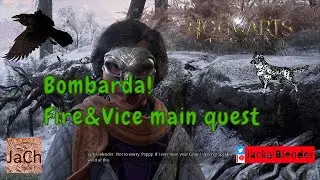 Bombarda! Fire and Vice main quest | Hogwarts Legacy | JackalBlender 1440P