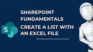 Create a List With Excel on Your Site | Microsoft SharePoint Fundamentals
