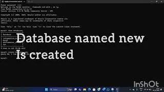 How to Use MySQL Command Line !Creating a database, Tables!