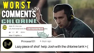 THE FUNNIEST COMMENTS ON CHLORINE *really bad actually* chlorine Twenty One Pilots