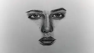 Drawing Eyes, Nose & Lips 🔥
