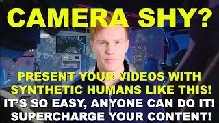 These AI Synthetic Human Video Presenters are so Easy to Generate!