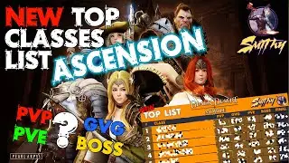 🏆TOP ASCENSION CLASS LIST - Best Class - Black Desert Mobile Global by Smithy🏆