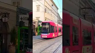 The New Linz City Trams 🚈 🇦🇹 #austria #subscribe 👍