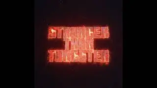 StrongerThanTungsten - Official Lyric Video - (Feat.ExFold) (Prod x Overdrive Music x NøBødyMedia)