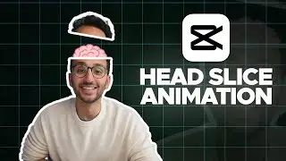 Capcut Tutorial - Head Slice Animation (ENGLISH)