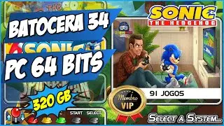 Batocera 34 PC 64 bits 320GB (PS2, PS3, X-BOX 360 e SWITCH 12.932 GAMES)