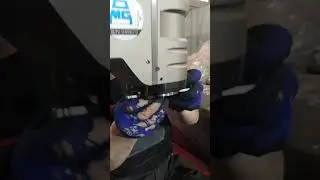 Установка переходной муфты для угловой головы, все прошло хорошо