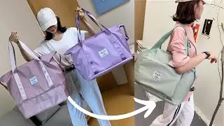 😍 Large Capacity Folding Travel Bag