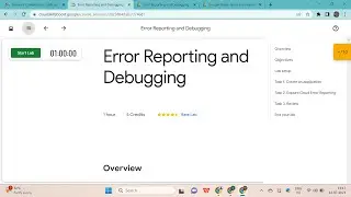 Error Reporting and Debugging Lab | Essential Google Cloud Infrastructure: Core Services