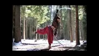 Double sable fantasy belly dance