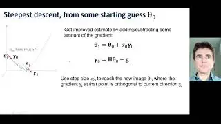 Steepest descent least-squares optimisation - derivation explained (watch before conjugate gradient)