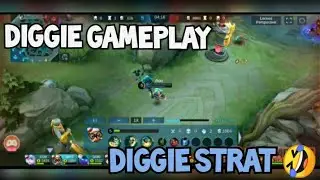 Diggie Full Gameplay | Rank Game | Diggie strat | MLBB
