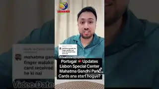Lisbon Mahatma Gandhi Card Update