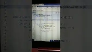 How to Print Sum of Diagonal of a 2D matrix.