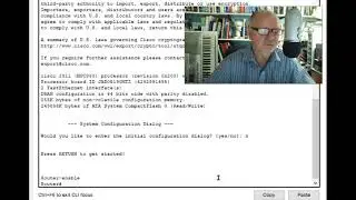 Cisco Configure Terminal