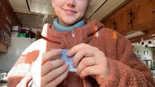 Crinkles throughout the morning ASMR