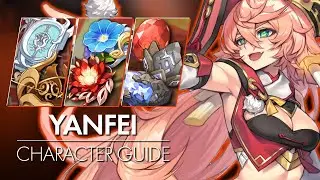 4-Star Klee!? BEST YANFEI GUIDE - Artifacts, Weapons, & Gameplay | Genshin Impact