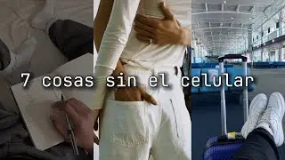 7 cosas que puedes hacer en lugar de estar en el celular