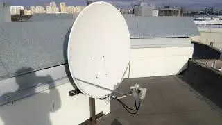 Установка и настройка спутниковой антенны две головы НТВ+ и Алма-ТВ.