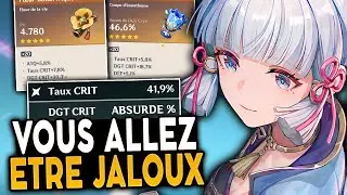 Les Pro Ayaka vont être jaloux de lui ! | Flex ton Perso Genshin Impact
