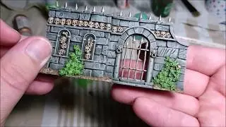 How to paint a Sigmarite Mausoleum / Garden of Morr : Walls
