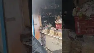 kirana Store me sort srkit se lgi aag #prakashbilalixyz #video #vlog