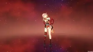 Yoimiya Character page Animation (Genshin Impact 1.7)